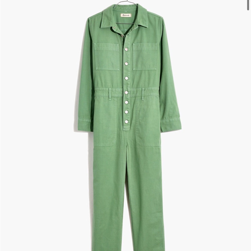 Madewell Relaxed Denim Coveralls Jumpsuit